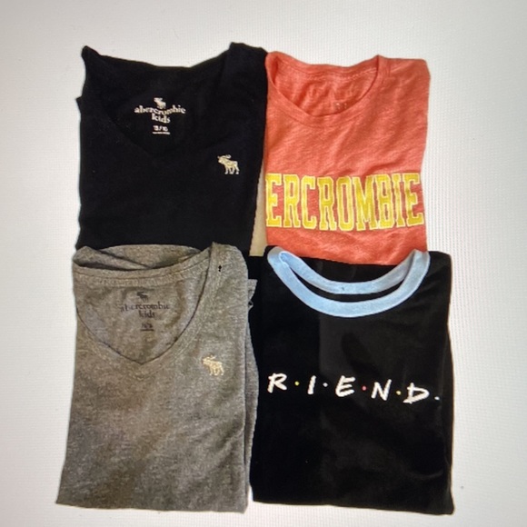 Abercrombie & Fitch 4 shirts bundle mixed brands - Picture 2 of 9